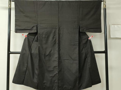 平和屋着物■男性 紬 縞 正絹 逸品 CAAZ1583ou