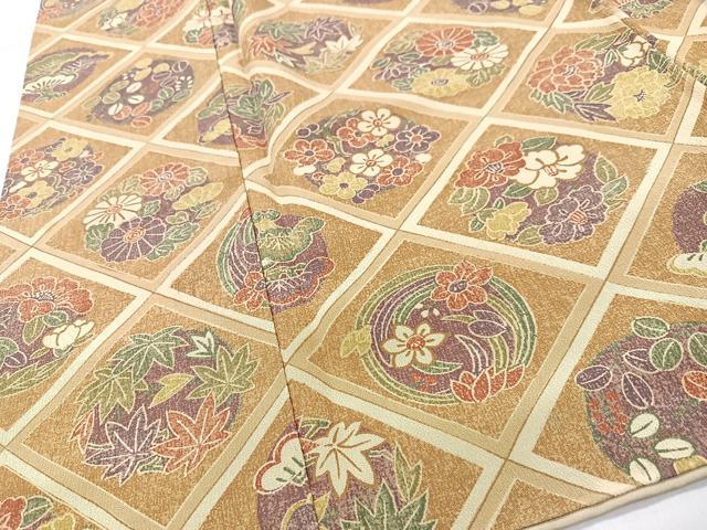 平和屋着物■上質な小紋 花丸文 正絹 逸品 CAAZ1921xe