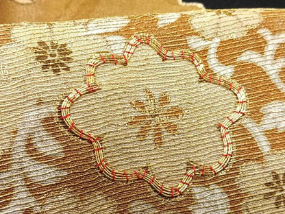 平和屋着物■豪華黒留袖　駒刺繍　草花文　金彩　正絹　逸品　CAAZ1982xe
