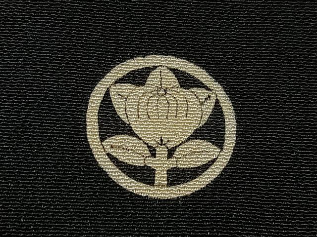 平和屋着物■豪華黒留袖　駒刺繍　草花文　金彩　正絹　逸品　CAAZ1982xe