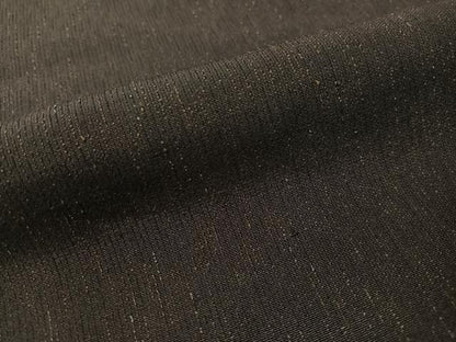 平和屋着物■男性 紬 霞文 海松茶色 正絹 逸品 CAAZ2006vp