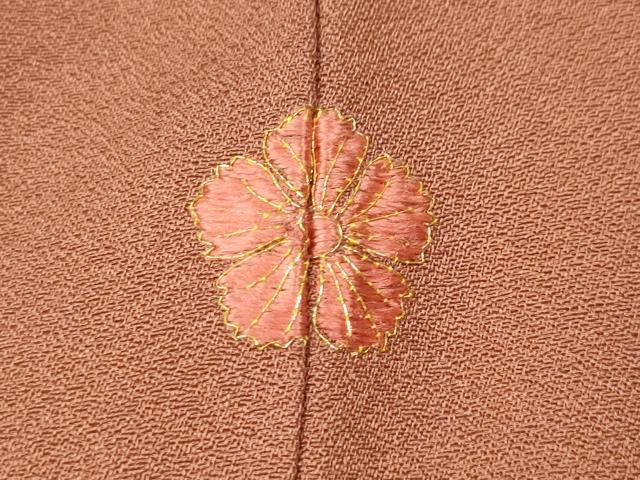 平和屋着物●訪問着　鳳凰草花文　暈し染め　金銀彩　正絹　逸品　CAAZ2444ut
