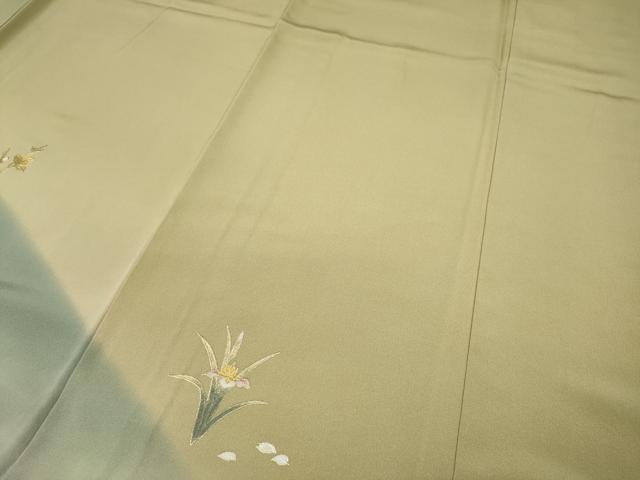 平和屋着物●豪華色留袖 花車文 暈し染め 金銀彩 京都きもの友禅扱い 正絹 逸品 CAAZ2483ut