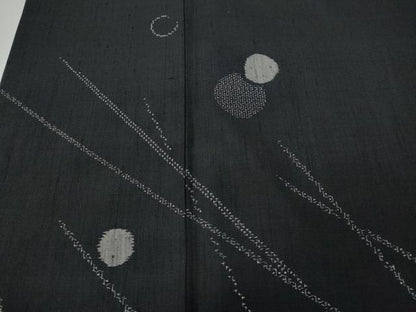 平和屋着物●訪問着 結城紬 100亀甲 露芝文 正絹 逸品 CAAZ2518ut