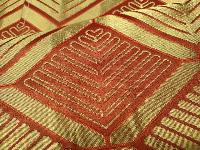 平和屋着物●男性 馬乗り袴 舞台衣装 菱松葉文 金糸 未使用 CAAZ2538ut