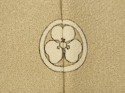平和屋着物●豪華色留袖　駒刺繍　雪芝草花文　金彩　正絹　逸品　CAAZ2549ut
