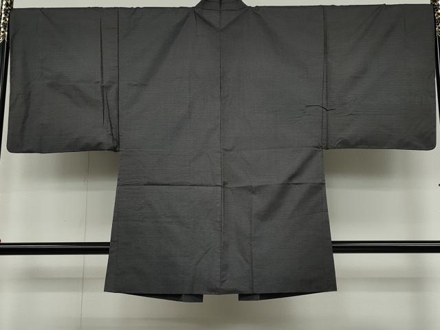 平和屋着物●男性　本場大島紬　アンサンブル　120亀甲　総詰め　正絹　逸品　CAAZ2558ut