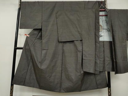 平和屋着物●男性　本場大島紬　アンサンブル　吉祥文　正絹　逸品　CAAZ2560ut