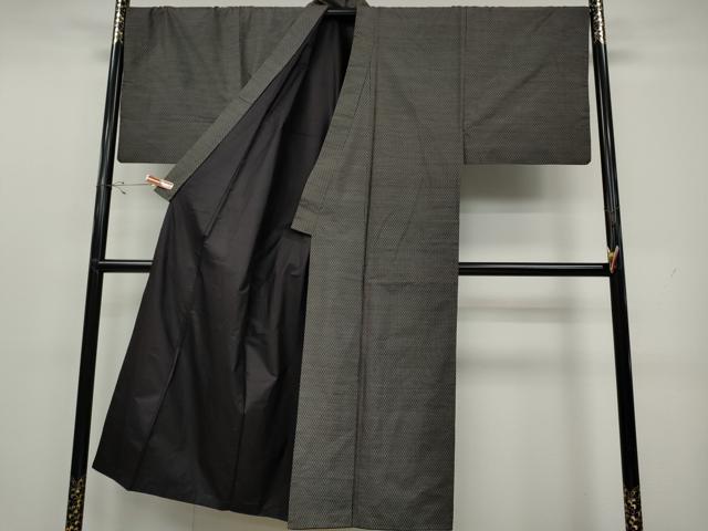 平和屋着物●男性　本場大島紬　アンサンブル　吉祥文　正絹　逸品　CAAZ2560ut