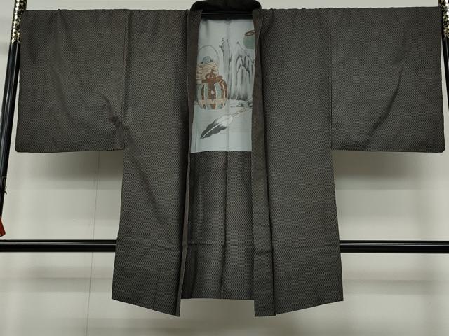 平和屋着物●男性　本場大島紬　アンサンブル　吉祥文　正絹　逸品　CAAZ2560ut