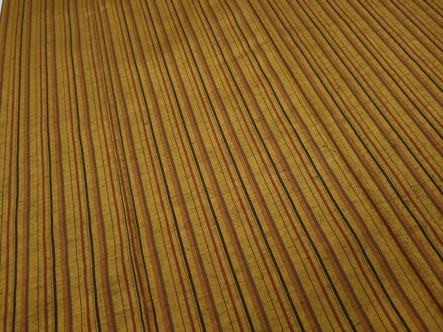平和屋着物●上質な紬　縞　正絹　逸品　CAAZ2580ut