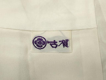 平和屋着物●訪問着　友禅　草花文　正絹　逸品　CAAZ2588ut