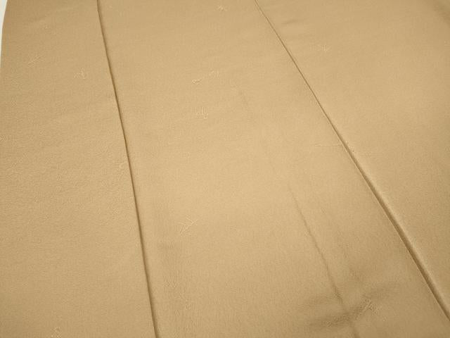平和屋着物●上質な色無地 文字地紋 淡香色 正絹 逸品 CAAZ2592ut