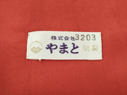 平和屋着物●本場大島紬　蔦の葉花文　やまと誂製　正絹　逸品　CAAZ2707ut