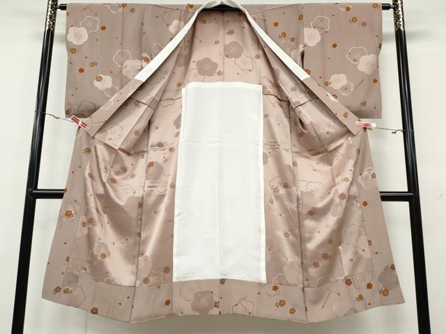 平和屋着物●長襦袢 無双仕立て 簪 舞花文 金彩 正絹 逸品 未使用 CAAZ2710ut