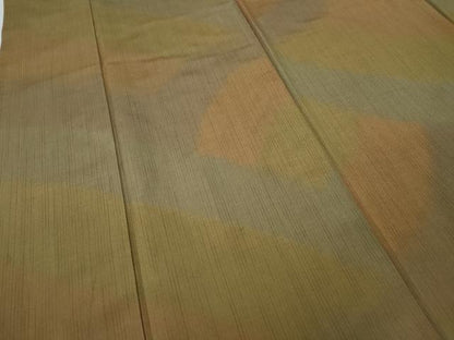 平和屋着物●上質な紬　霞文　正絹　逸品　CAAZ2729ut