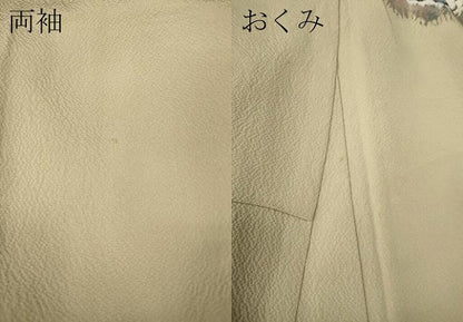 平和屋着物●訪問着 辻が花 絞り 正絹 逸品 CAAZ2730ut