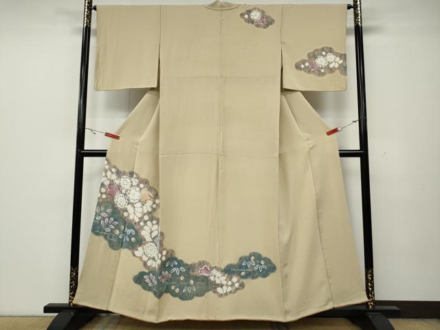 平和屋着物●訪問着 辻が花 絞り 正絹 逸品 CAAZ2730ut