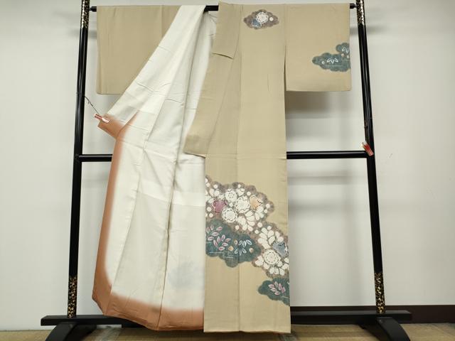 平和屋着物●訪問着 辻が花 絞り 正絹 逸品 CAAZ2730ut