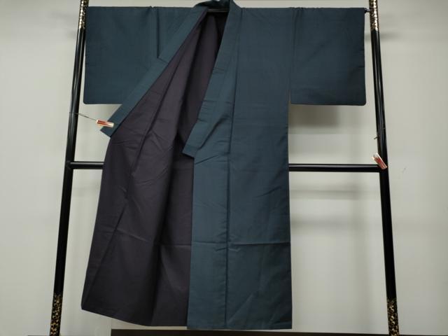 平和屋着物●男性　本場大島紬　アンサンブル　100亀甲　総詰め　正絹　逸品　CAAZ2731ut