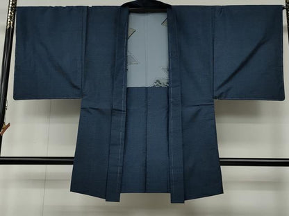 平和屋着物●男性　本場大島紬　アンサンブル　100亀甲　総詰め　正絹　逸品　未使用　CAAZ2732ut