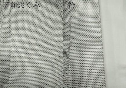 平和屋着物●男性　紬　アンサンブル　100亀甲　総詰　羽裏:龍　虎　正絹　逸品　CAAZ2733ut