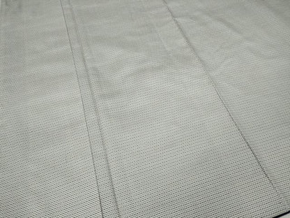 平和屋着物●男性　紬　アンサンブル　100亀甲　総詰　羽裏:龍　虎　正絹　逸品　CAAZ2733ut