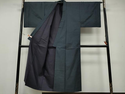 平和屋着物●男性　本場大島紬　アンサンブル　100亀甲　総詰め　正絹　逸品　CAAZ2751ut