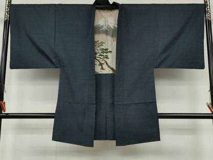 平和屋着物●男性　本場大島紬　アンサンブル　100亀甲　総詰め　正絹　逸品　CAAZ2751ut