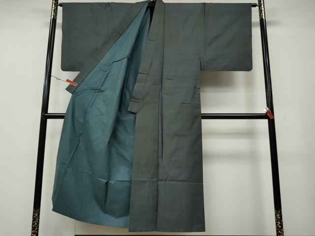 平和屋着物●男性 本場大島紬 アンサンブル 100亀甲 総詰め 正絹 逸品 CAAZ2780ut