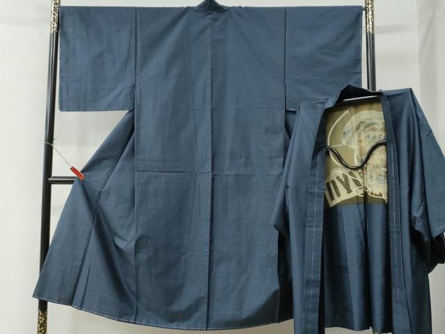 平和屋着物●男性 本場大島紬 アンサンブル 80亀甲 総詰め 正絹 逸品 未使用 CAAZ2820yc