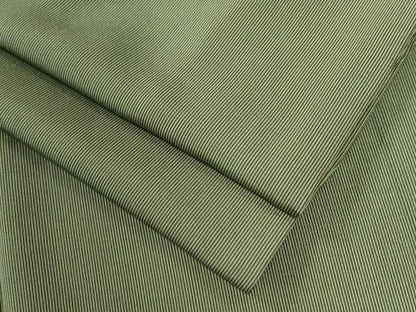 平和屋着物●江戸小紋 万筋 麹塵色×利休鼠色 正絹 逸品 CAAZ2825yc