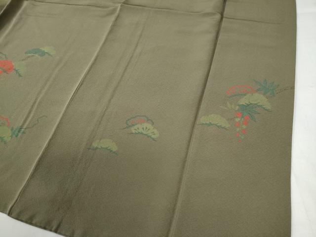 平和屋着物●訪問着　刺繍　浜松文　金彩　正絹　逸品　CAAZ2827yc