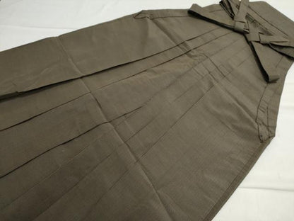 平和屋着物●男性　馬乗り袴　縞　正絹　逸品　CAAZ2851yc
