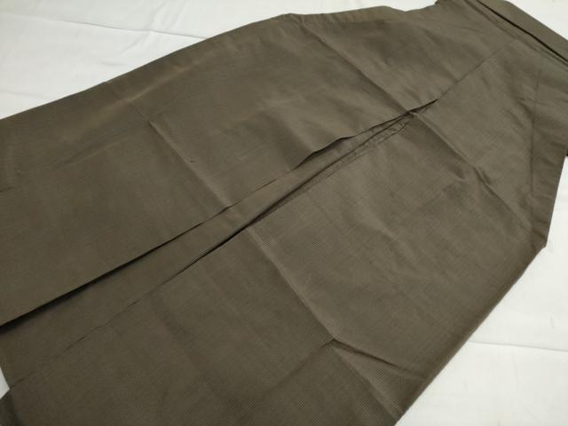 平和屋着物●男性　馬乗り袴　縞　正絹　逸品　CAAZ2851yc