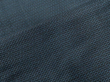 平和屋着物●男性 本場大島紬 アンサンブル 100亀甲 総詰め 正絹 逸品 未使用 CAAZ2861yc