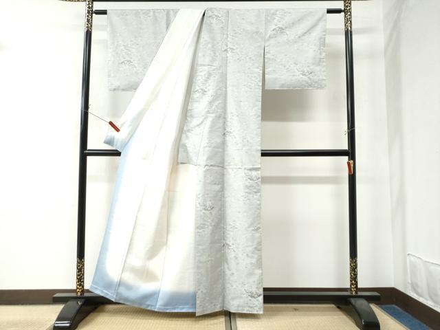 平和屋着物●都喜ヱ門 本場大島紬 白大島 9マルキ 心よせる 藤絹織物謹製 証紙付き 正絹 逸品 CAAZ2925yc