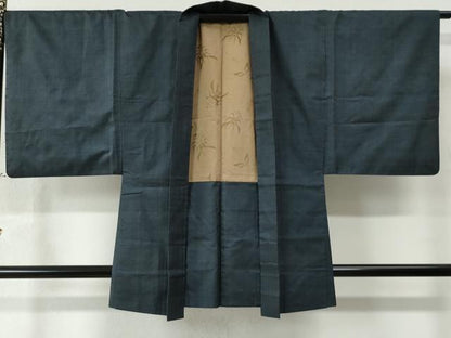 平和屋着物●男性　本場大島紬　アンサンブル　100亀甲　総詰め　正絹　逸品　CAAZ2928yc