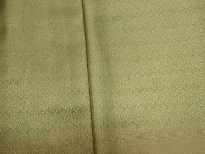 平和屋着物●豪華色留袖 お召地 草花地紋 暈し染め 正絹 逸品 CAAZ2937yc