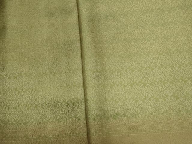 平和屋着物●豪華色留袖 お召地 草花地紋 暈し染め 正絹 逸品 CAAZ2937yc