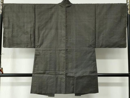 平和屋着物●男性　本場大島紬　アンサンブル　100亀甲　総詰め　正絹　逸品　未使用　CAAZ2953yc