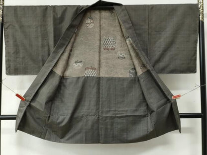 平和屋着物●男性　本場大島紬　アンサンブル　100亀甲　総詰め　正絹　逸品　未使用　CAAZ2953yc