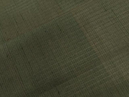平和屋着物●上質な紬　格子柄　正絹　逸品　CAAZ3016yc