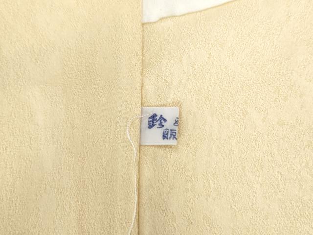 平和屋着物●訪問着 作家物 駒刺繍 扇冊子楽器吉祥花文 金彩 鈴乃屋扱い 正絹 逸品 CAAZ3045yc