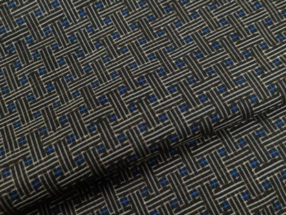 平和屋着物●本場大島紬 龍郷絣 秋名バラ アンサンブル 正絹 逸品 CAAZ3101yc