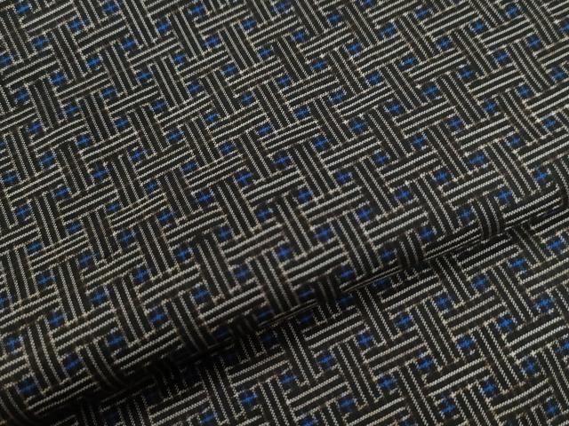 平和屋着物●本場大島紬 龍郷絣 秋名バラ アンサンブル 正絹 逸品 CAAZ3101yc