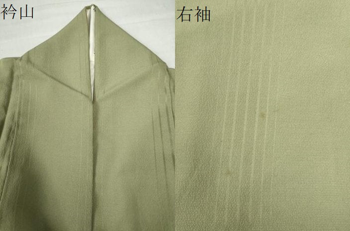 平和屋着物●訪問着　作家物　溢れ松葉　暈し染め　金彩　正絹　逸品　CAAZ3138yc