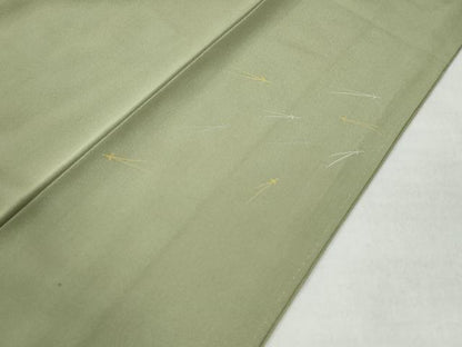 平和屋着物●訪問着　作家物　溢れ松葉　暈し染め　金彩　正絹　逸品　CAAZ3138yc