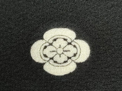 平和屋着物●豪華黒留袖　友禅　作家物　風景吉祥花文　正絹　逸品　CAAZ3202yc