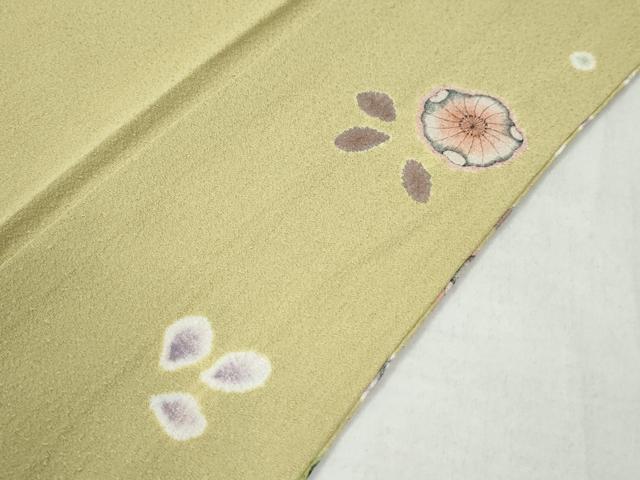 平和屋着物●染色工芸むつろ 訪問着 辻が花 絞り 正絹 逸品 CAAZ3207yc